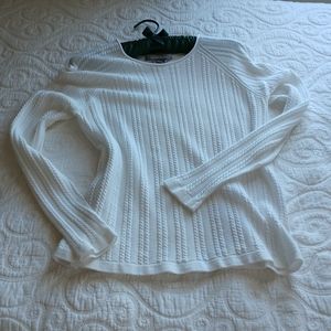 Ellen Tracy white sweater